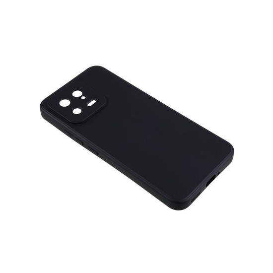 Silicone Case with Camera Shield for Xiaomi 13 Black